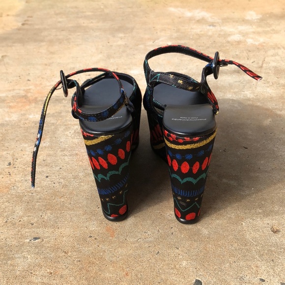 Massimolonardo multicolored wedges - Picture 4 of 4